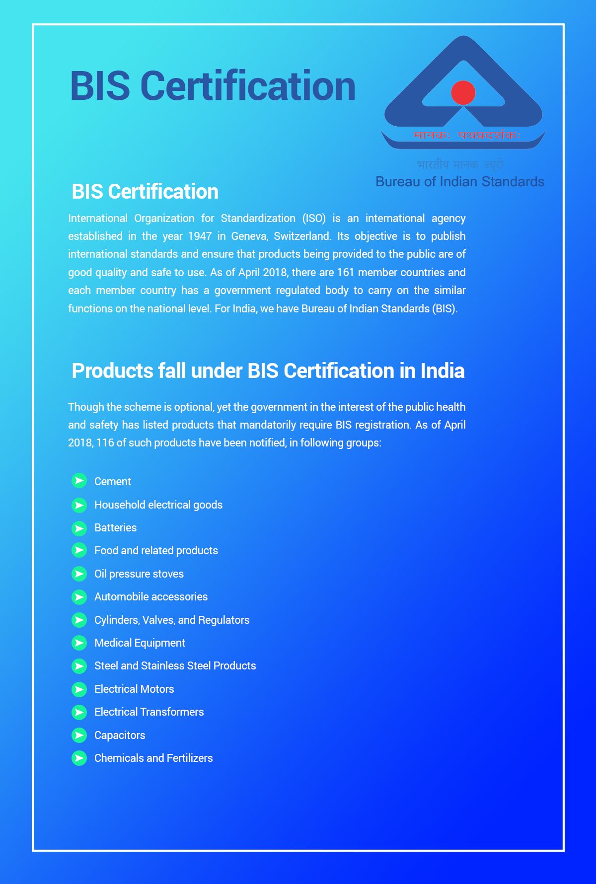 BIS Registration in India, its Process and Documents involved ...