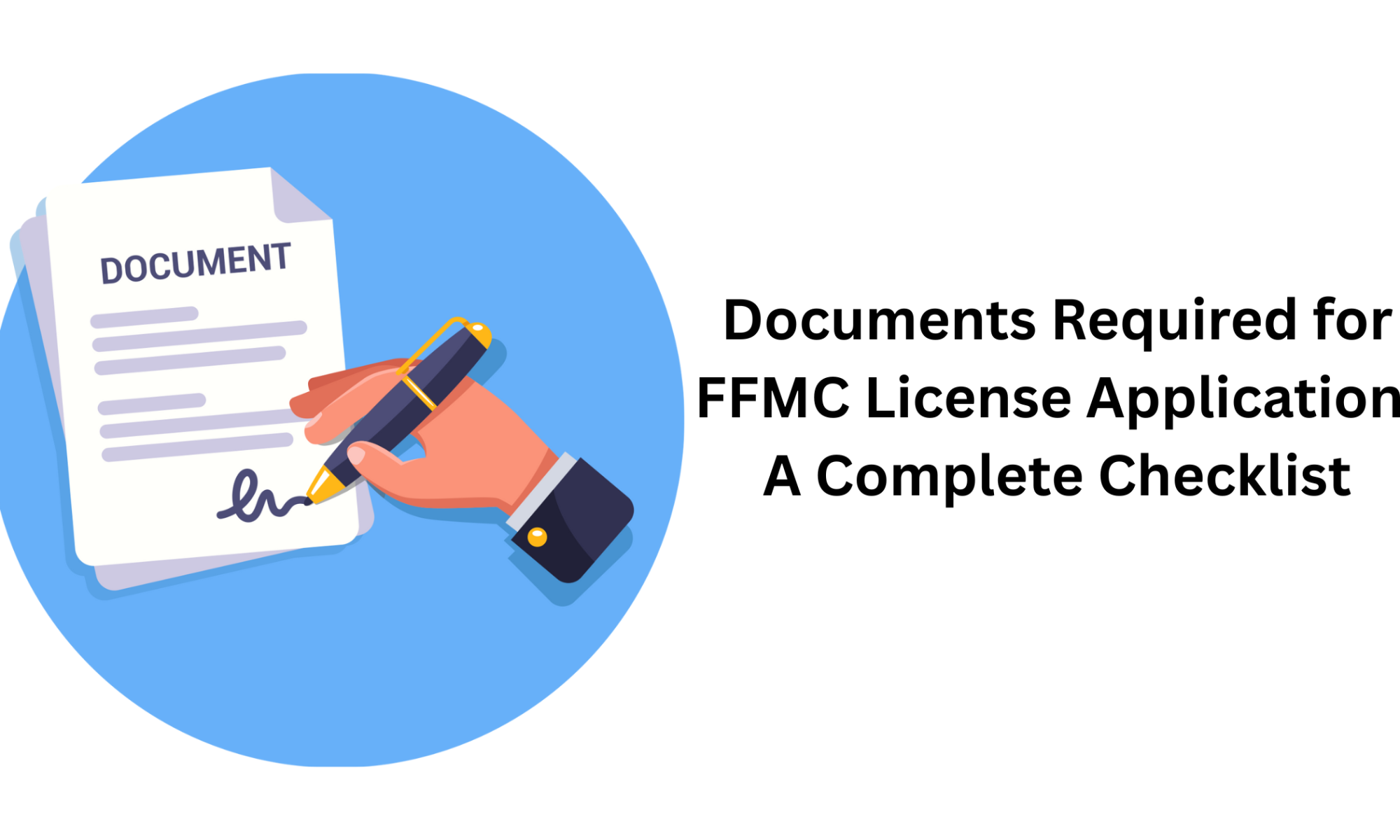 Documents Required for FFMC License Application: A Complete Checklist
