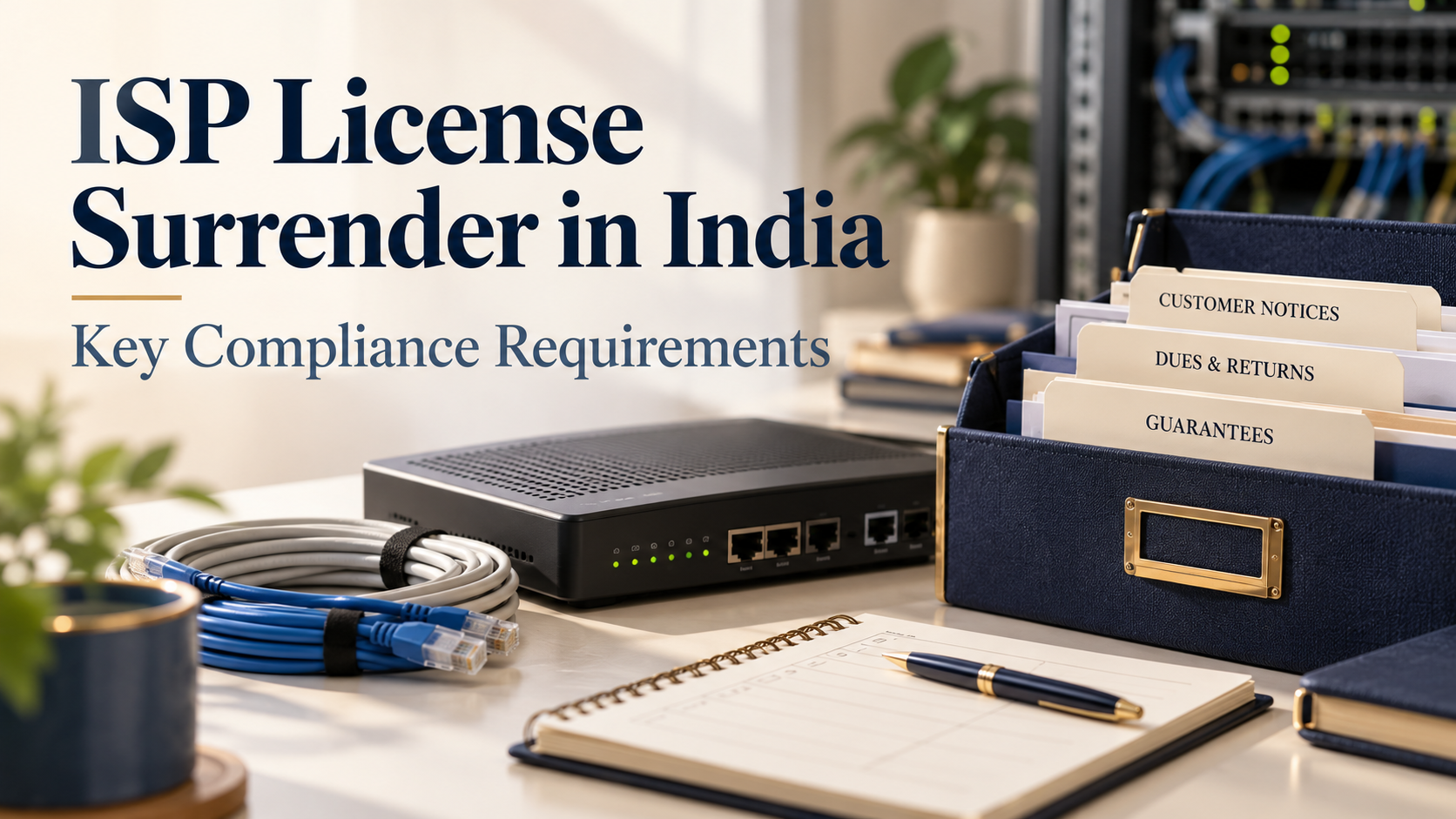 ISP license surrender in India